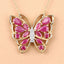 2.88 Carat Genuine Ruby and White Zircon Necklace in Sterling Silver