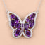 4.32 Carat Genuine Amethyst & .925 Sterling Silver Necklace