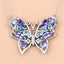 Collar de Tanzanita Genuina de 3.60 Quilates y Topacio Azul Suizo