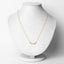 Collier en argent sterling avec aquamarine véritable de 0,24 carat