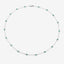 1.80 Carat Genuine Emerald .925 Sterling Silver Necklace