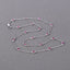 2.34 Carat Genuine Ruby Necklace in .925 Sterling Silver
