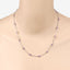 2.34 Carat Genuine Ruby Necklace in .925 Sterling Silver