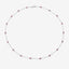 2.34 Carat Genuine Ruby Necklace in .925 Sterling Silver