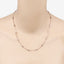 Collier en morganite véritable de 1,62 carat en argent sterling .925