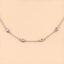 Collier en morganite véritable de 1,62 carat en argent sterling .925