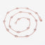 Collier en morganite véritable de 1,62 carat en argent sterling .925