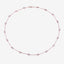 Collier en morganite véritable de 1,62 carat en argent sterling .925