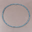 33.24 Carat Genuine Blue Diamond Necklace in 14K White Gold