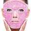 Mascarilla de Ojos Premium con Pack de Hielo - Respaldo de Terciopelo (Rosa #19)