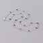 6.12 Carat Genuine Amethyst Necklace in Sterling Silver