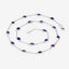 6.12 Carat Genuine Amethyst Necklace in Sterling Silver