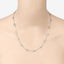 Collar de Peridoto Genuino de 6.30 Quilates en Plata Esterlina