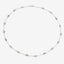 Collar de Peridoto Genuino de 6.30 Quilates en Plata Esterlina