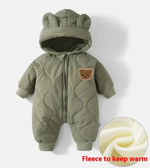 Monosuits de Invierno Premium para Bebés: Comodidad y Estilo