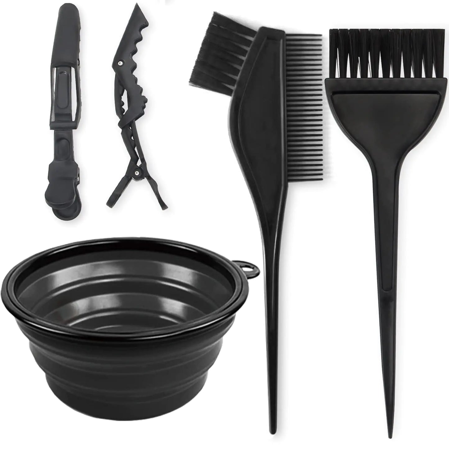 Yexixsr 5Pcs Kit Profesional para Teñir el Cabello