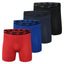 New Balance Men's 5" Performance No Fly Boxer Briefs - 4 Pack