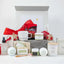 Conjunto de Cesta de Regalo Navideña Premium