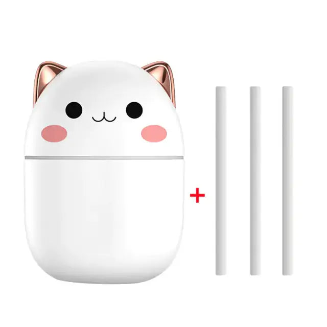 Cute Cat Aroma Diffuser - Stylish Home Fragrance