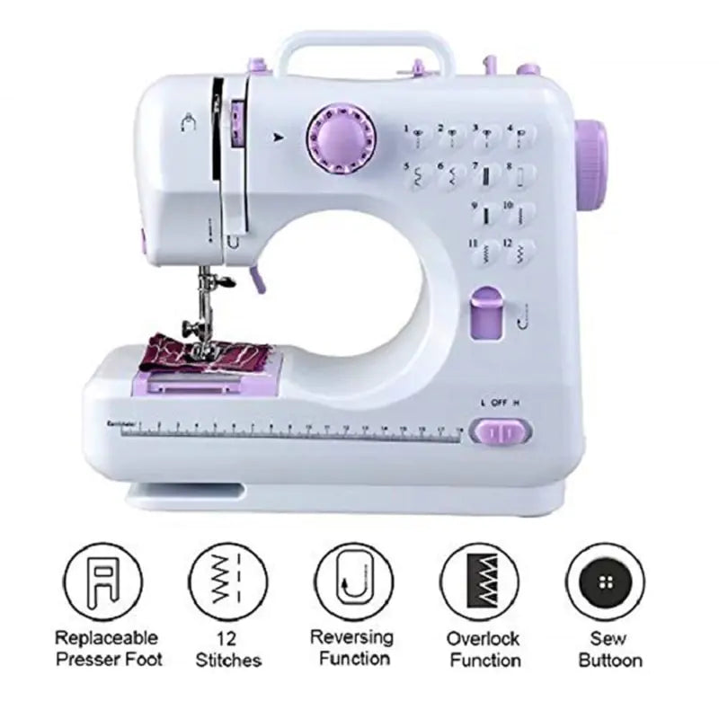 Máquina de Coser Eléctrica Mini Portátil