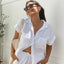 Conjunto de Camisa de Manga Corta y Pantalones Cortos Chic
