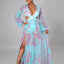 Women's Long Lantern Sleeve Dress