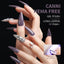 CANNI Dark Grey Gel Nail Polish - Premium High Gloss Finish