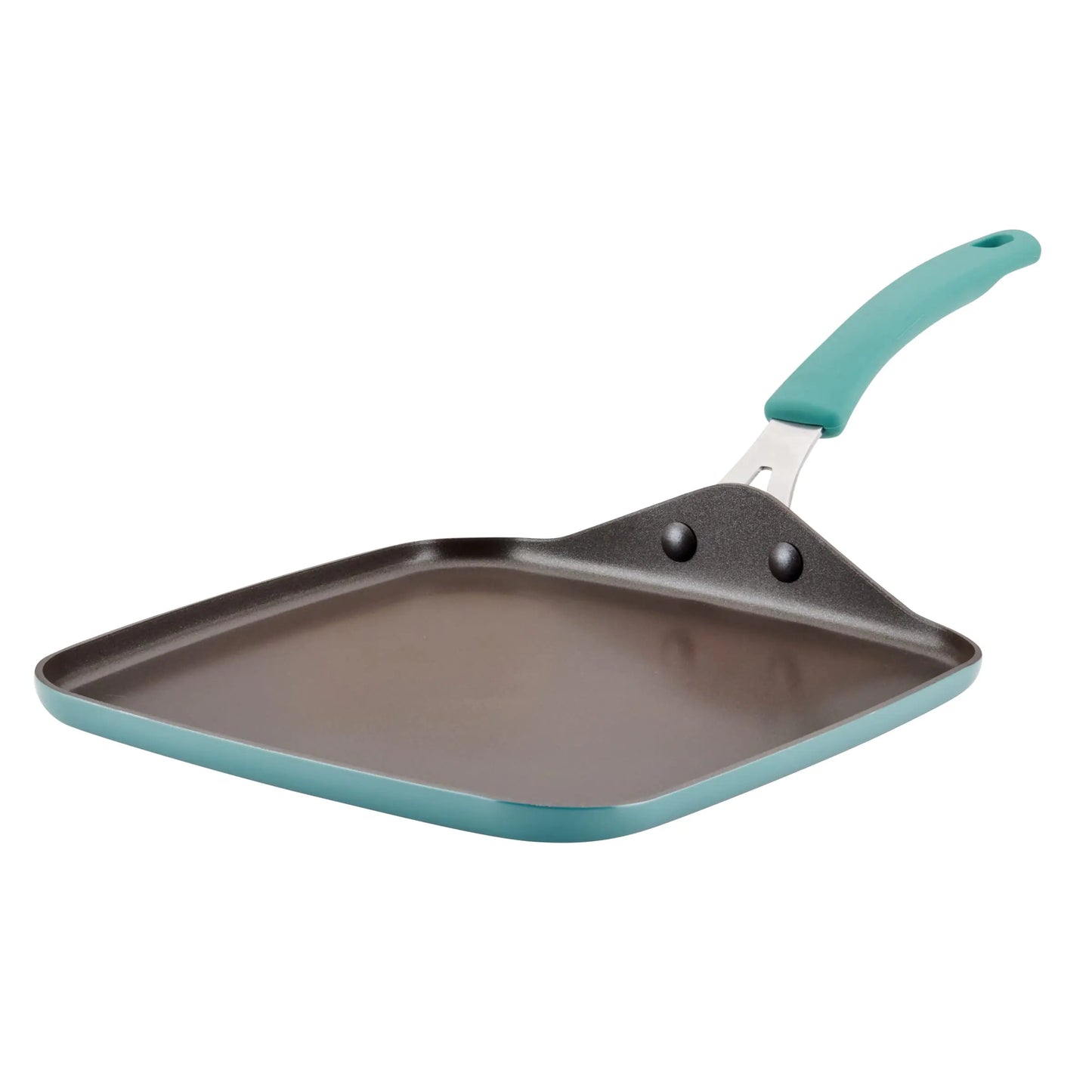 Sartén Griddle Antiadherente Rachael Ray Cook + Create - 11 Pulgadas Azul Agave