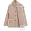 Manteau en Laine Épais Premium pour Femmes avec Écharpe