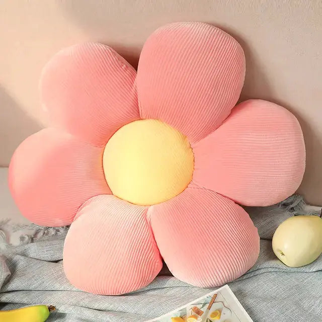 Cojín de Flor de Seis Pétalos