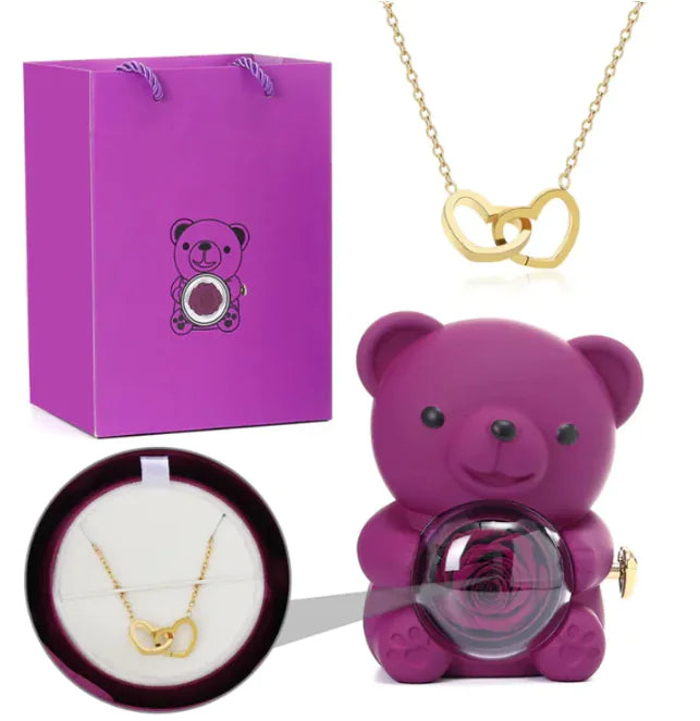 Lux Clover Necklace in Elegant Gift Box