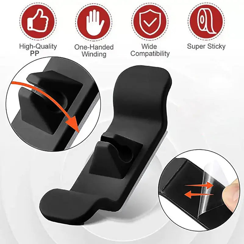 Support de câble clip premium pour des espaces organisés