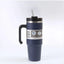 Taza de coche premium con asa y popote - Taza aislada de 30 oz