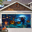 Banner de puerta de garaje Halloween Bosque Nebuloso