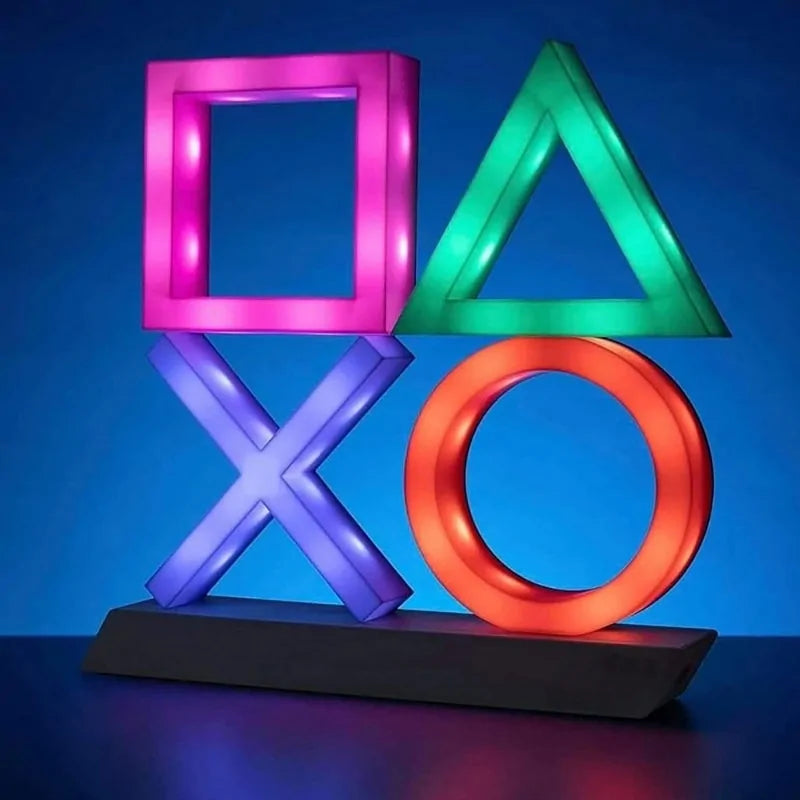 Lampe d'icône de jeu contrôlée par la voix PlayStation