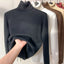 Women's Elegant Turtleneck Winter Sweater - Warm Knit Pullover