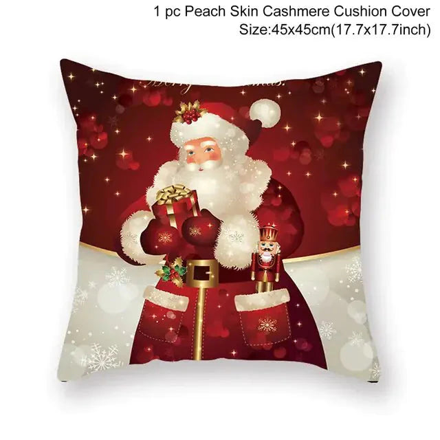 Ensemble de Taies d'Oreiller de Noël Festif 2023