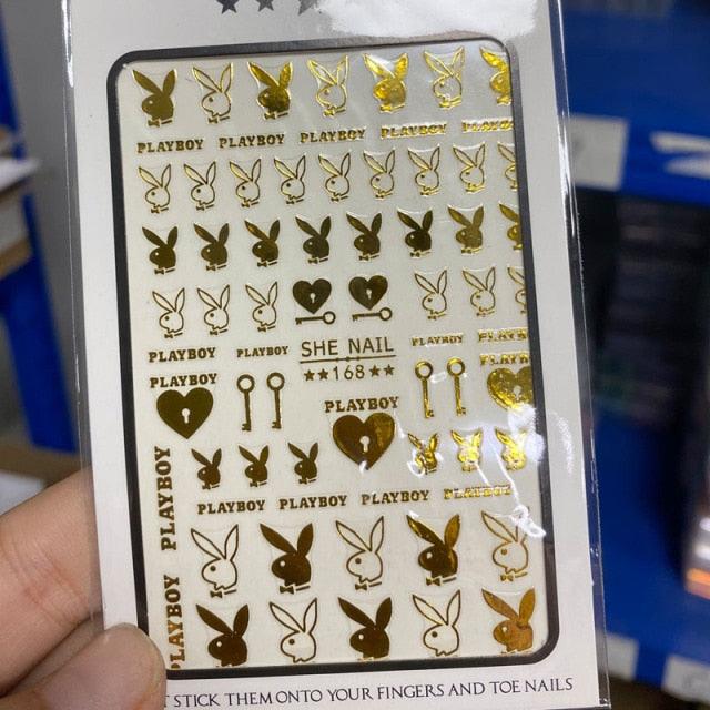 Autocollants de Nail Art Exquis - Designs Élégants pour des Ongles Éblouissants
