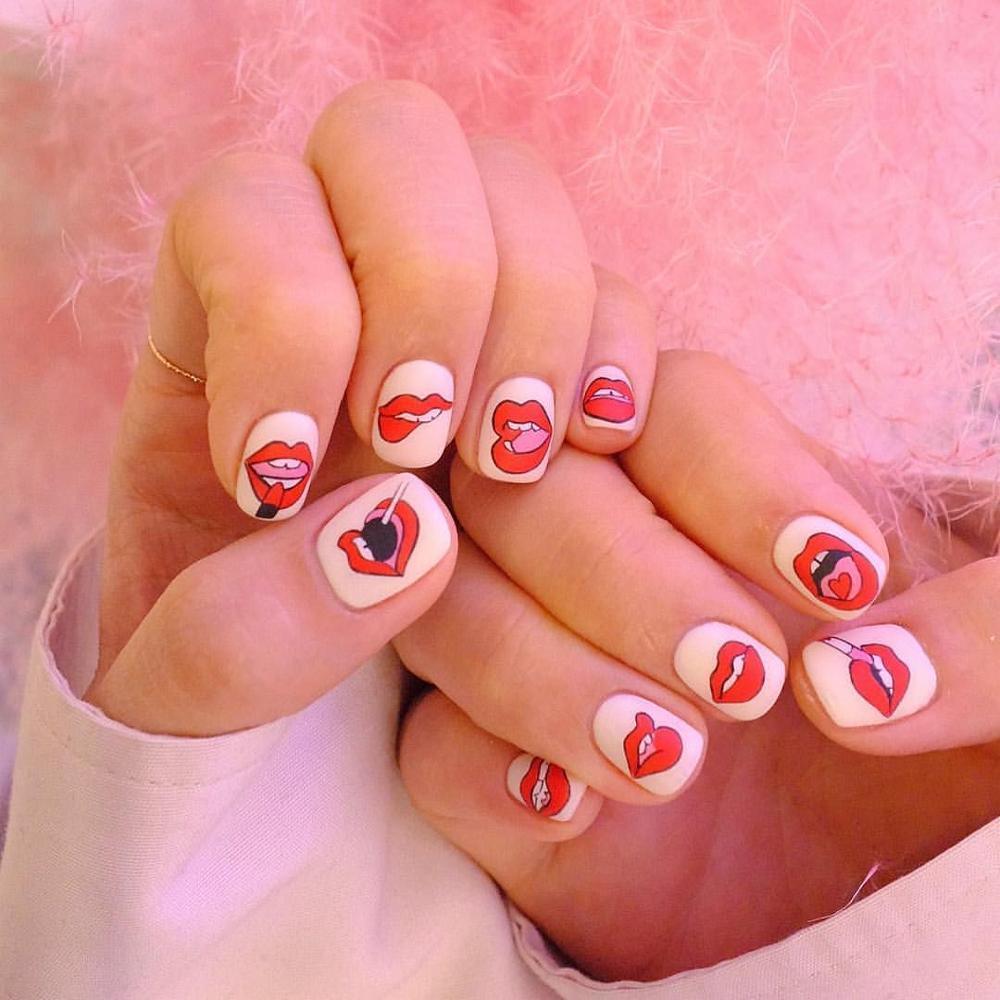 Autocollants de Nail Art Exquis - Designs Élégants pour des Ongles Éblouissants