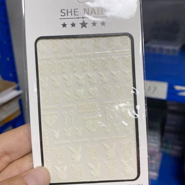 Autocollants de Nail Art Exquis - Designs Élégants pour des Ongles Éblouissants