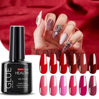 Elegant UV Gel Nail Polish - Colorful & Glossy Finish