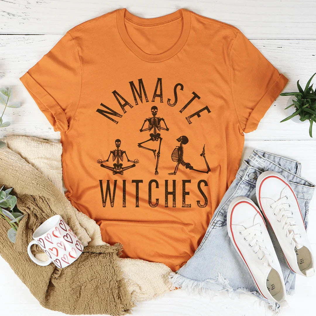 Camiseta de brujas Namaste