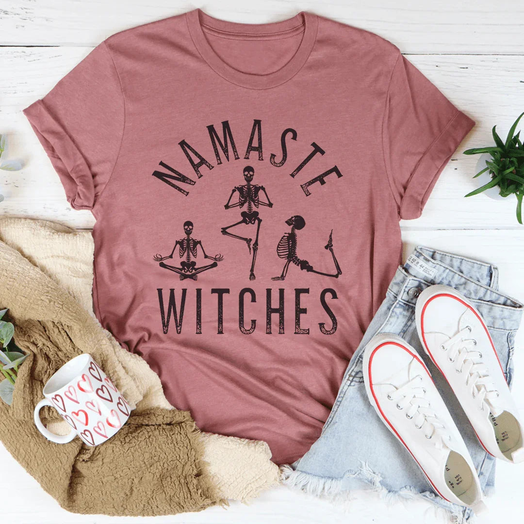 Camiseta de brujas Namaste