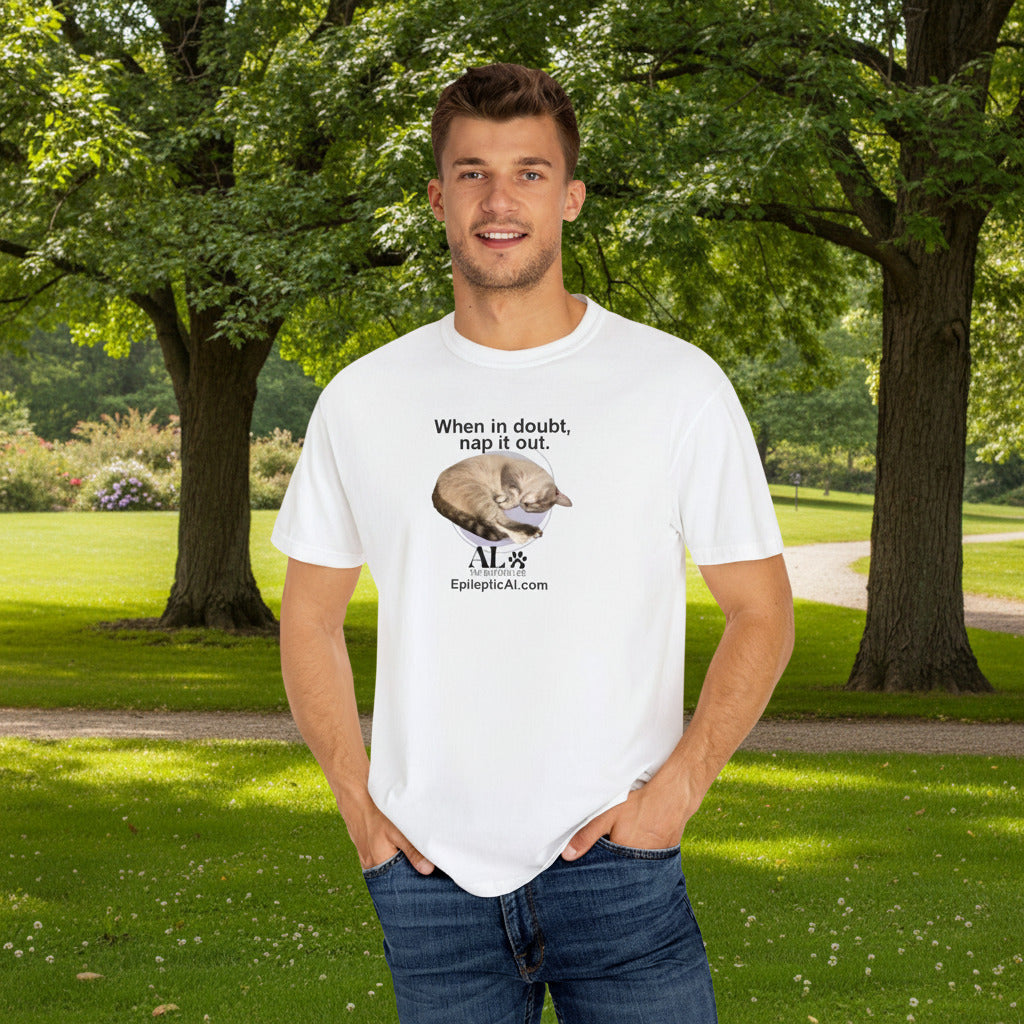 Nap It Out Al Unisex Garment-Dyed T-shirt