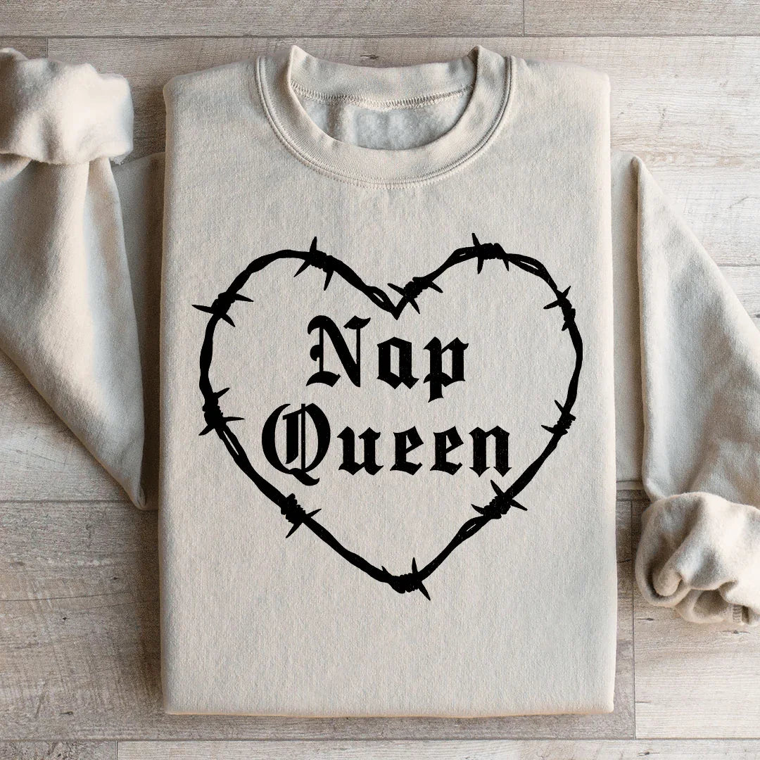 Nap Queen Statement Sweatshirt