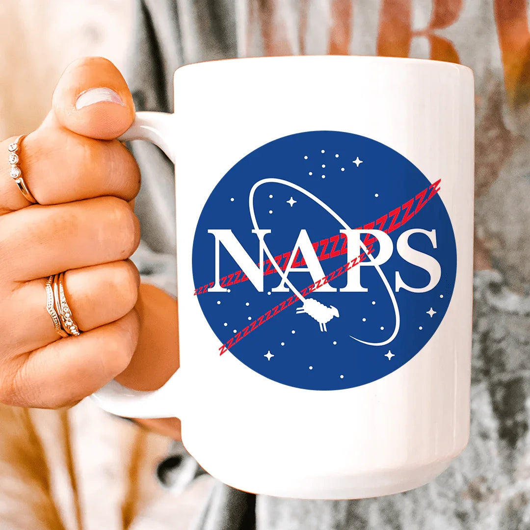 Naps Ceramic Mug 15 oz - Premium Drinkware