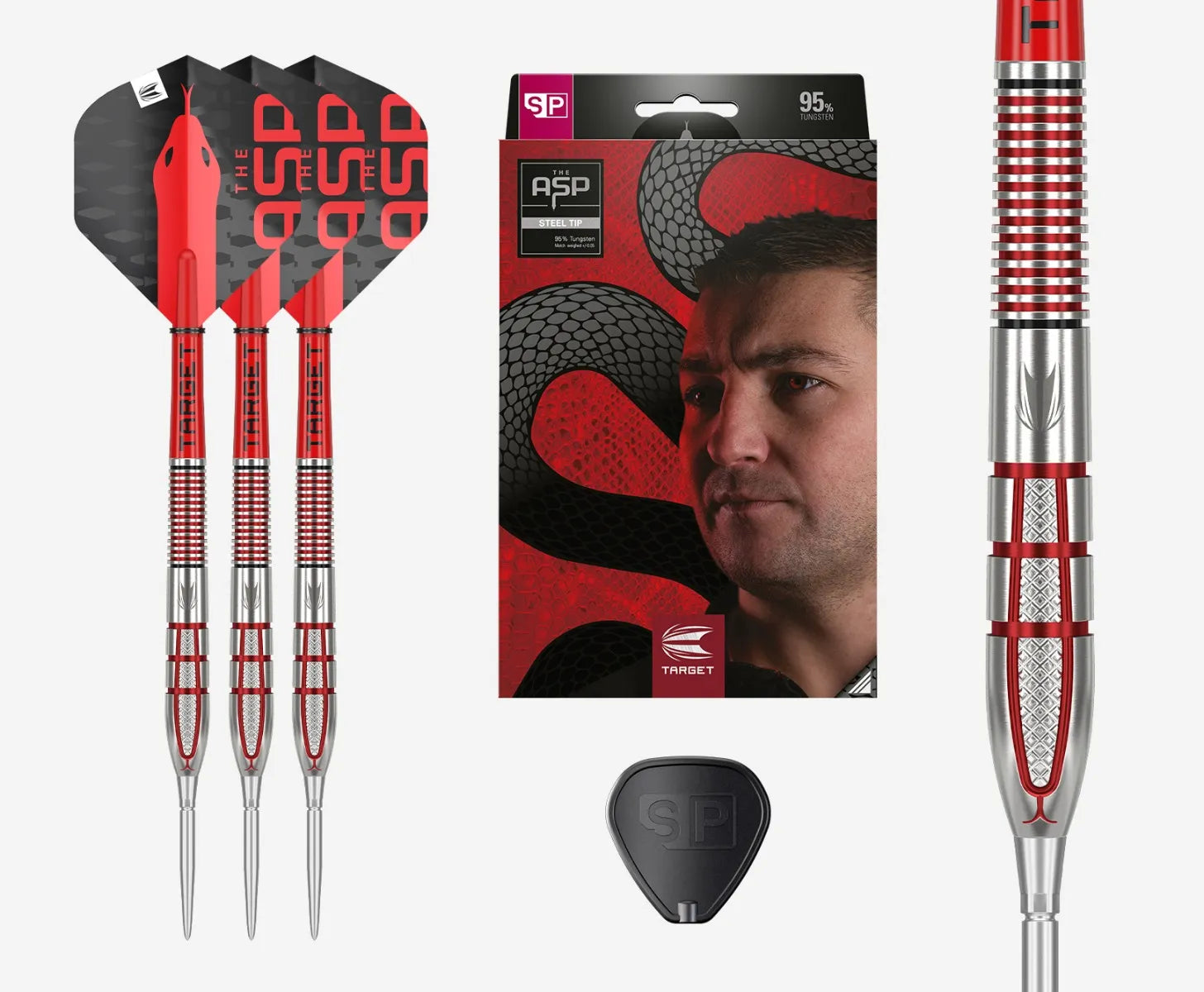 Nathan Aspinall G2 95% Tungsten Steel-Tip Darts - Precision Performance - Korvel