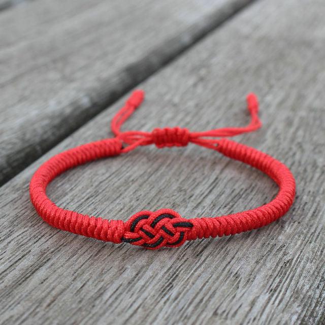Handmade Lucky Red String Bracelet for Couples