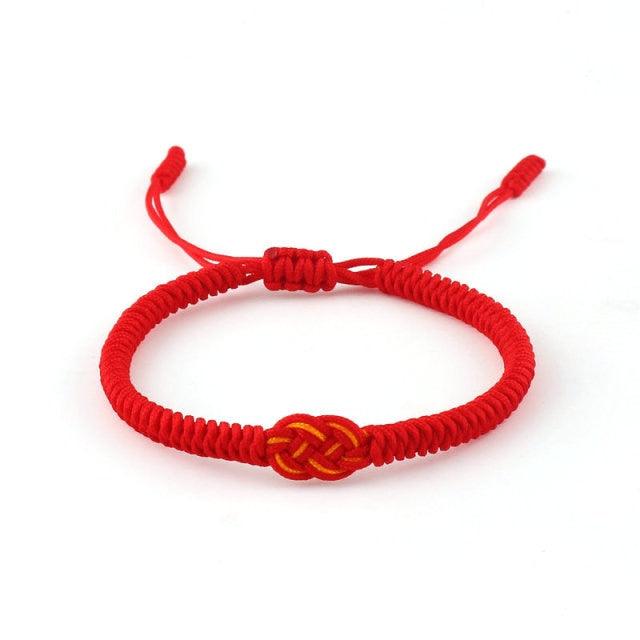 Handmade Lucky Red String Bracelet for Couples