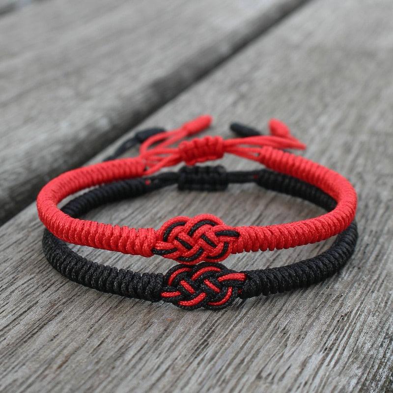 Handmade Lucky Red String Bracelet for Couples